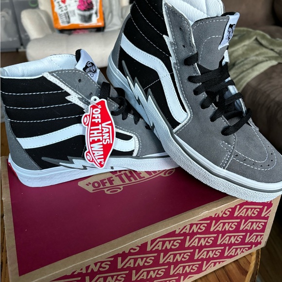 NWT Vans Sk8-Hi 'Bolt - Pewter - Picture 10 of 11
